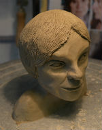 This is my best effort at making a sculpture of Beryl's head