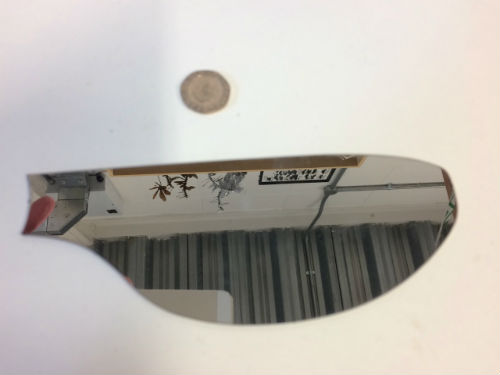 Laser cut blade for mobile