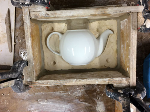 Mould for teapot
