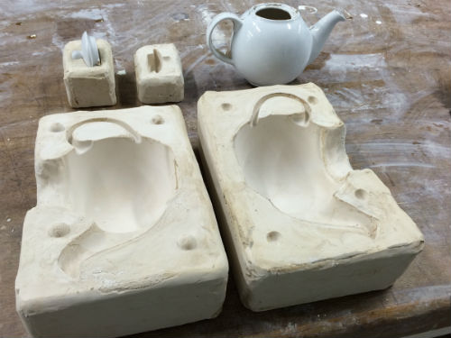 Moulds for teapot